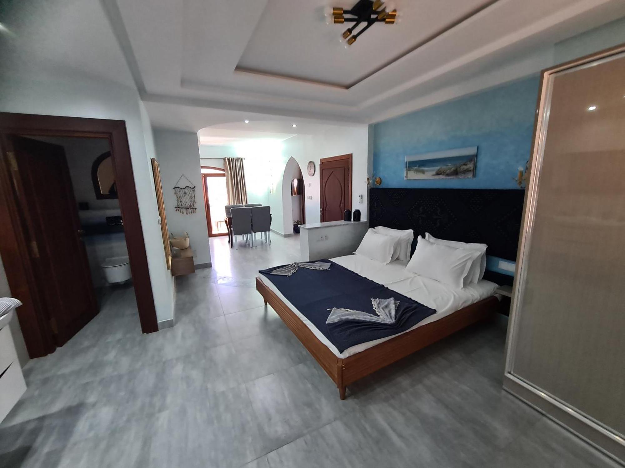 Mahdia - Baghdadi - Laourient Apartments, Restaurant, Cafe ห้อง รูปภาพ